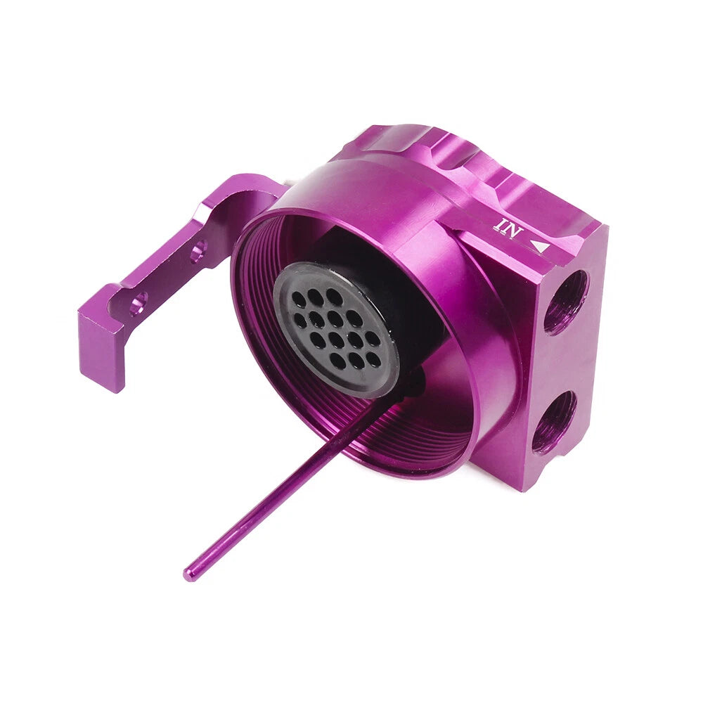 Oil Catch Can Kit for Universal Breather (300ML) - Aluminum Purple