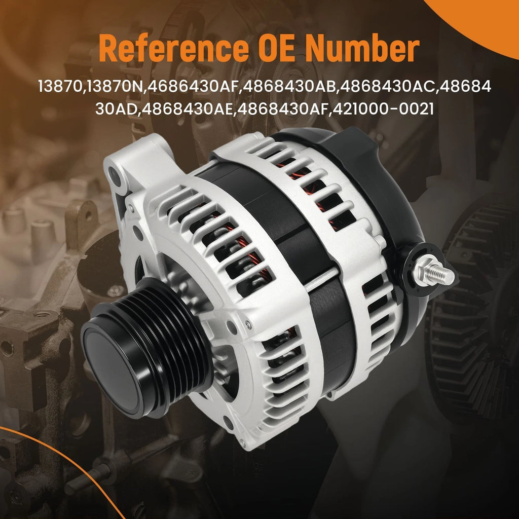 Alternator for Dodge Caravan (2001–2007) 3.3L 140A 12V 421000-0021