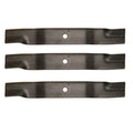 Set of 3 Mower Blades for Ariens Gravely Zoom XL42 (Fits 02961600 2961600)