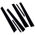 6 Pcs Door Window B C Pillar Covers for Honda Accord Sedan (1998-2002)