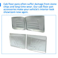 Set of 4 Steel Floor Pans for Chevy Chevrolet (1955–1957)