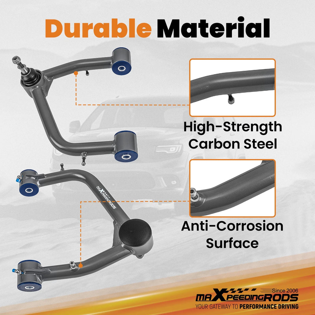 2X Front Upper Control Arm Kit for 2019-2024 Silverado Sierra 1500