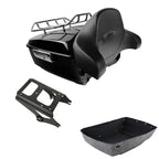 Trunk Pad Backrest Mount Rack for Harley Touring (2009–2013)