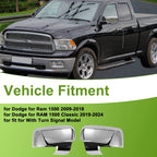 Set of 2 Side Mirror Cover Caps for Dodge (Electroplating Color)