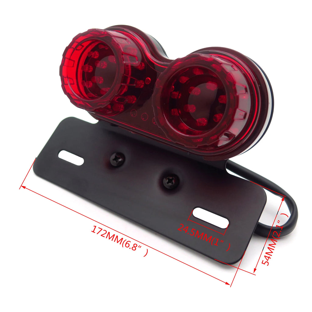 40W 40-LED Motorcycle Tail Light for