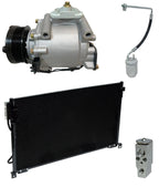 AC Compressor Kit w Condenser Replacement for Ford Freestyle 3.0L (2005–2007)