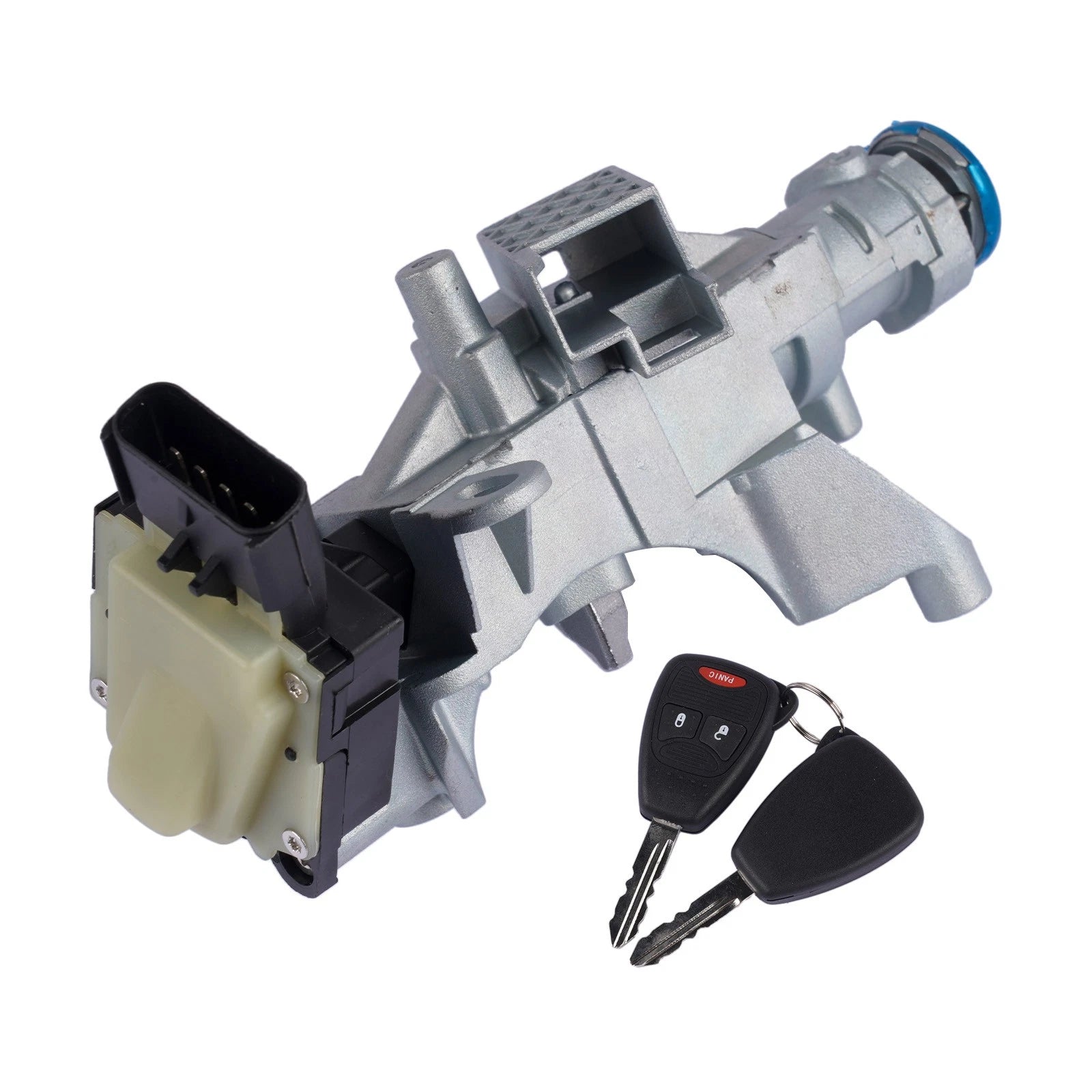Ignition Cylinder Housing with 2 Keys for Jeep Wrangler Patriot (2007-2017)