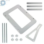 Billet Battery Tray Hold Down for Universal Trunk Relocation
