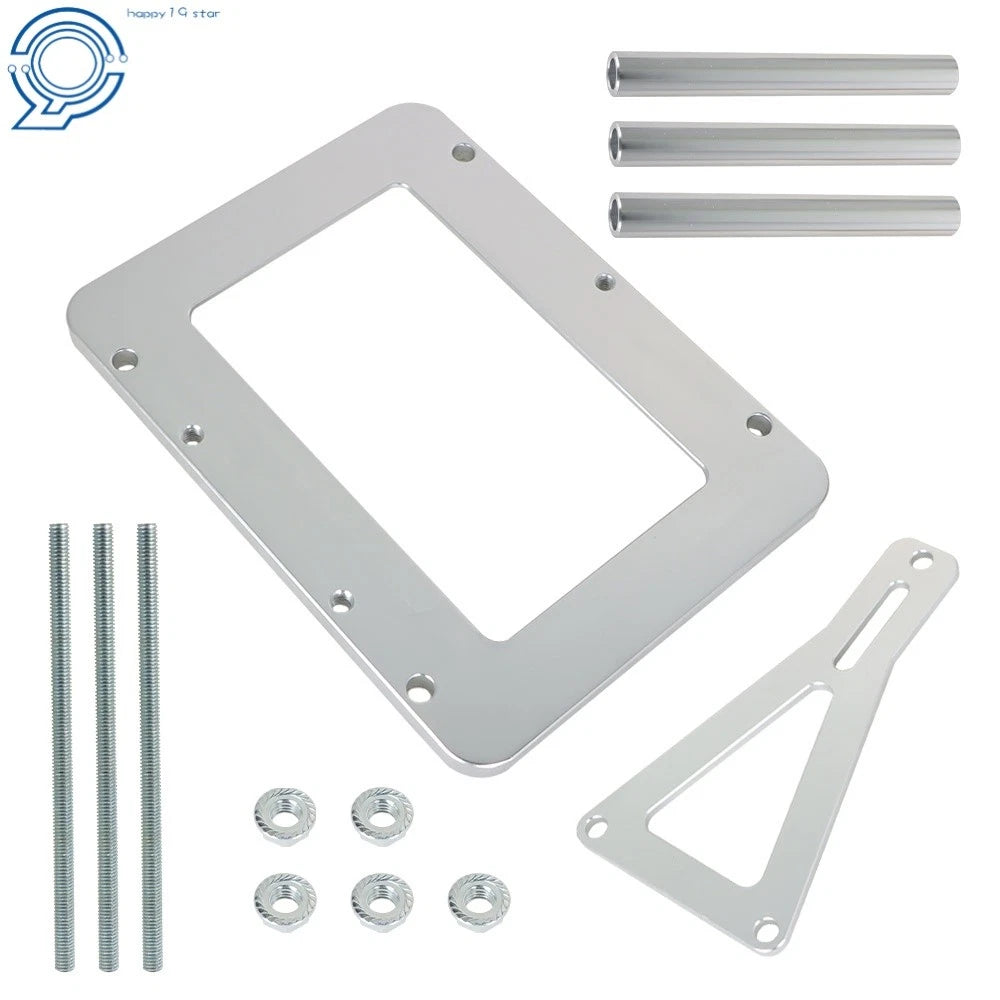 Billet Battery Tray Hold Down for Universal Trunk Relocation