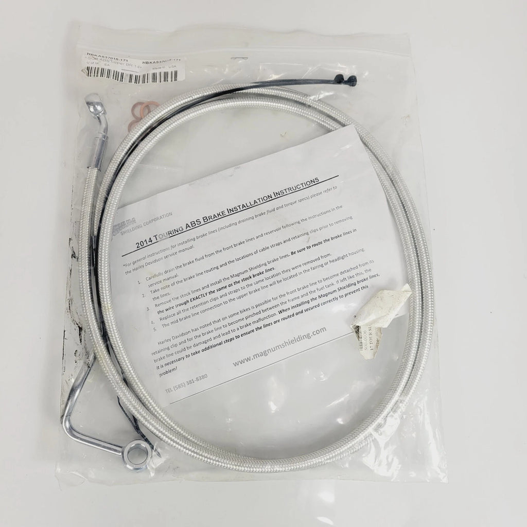 75" Front ABS Brake Line for Harley Touring (2014–2023) HBKAS37015-175