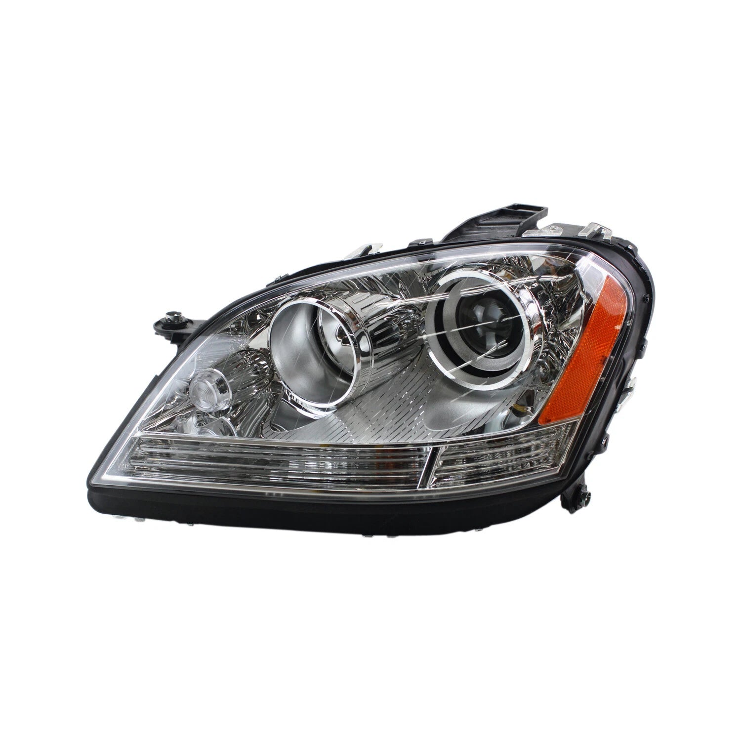Hella Driver Left Halogen Headlight Assembly 263036051 for MB W164 (2006–2011)