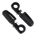 Matte Black Foot Pegs for Harley Electra Glide (2014–2023)