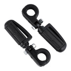 Matte Black Foot Pegs for Harley Electra Glide (2014–2023)
