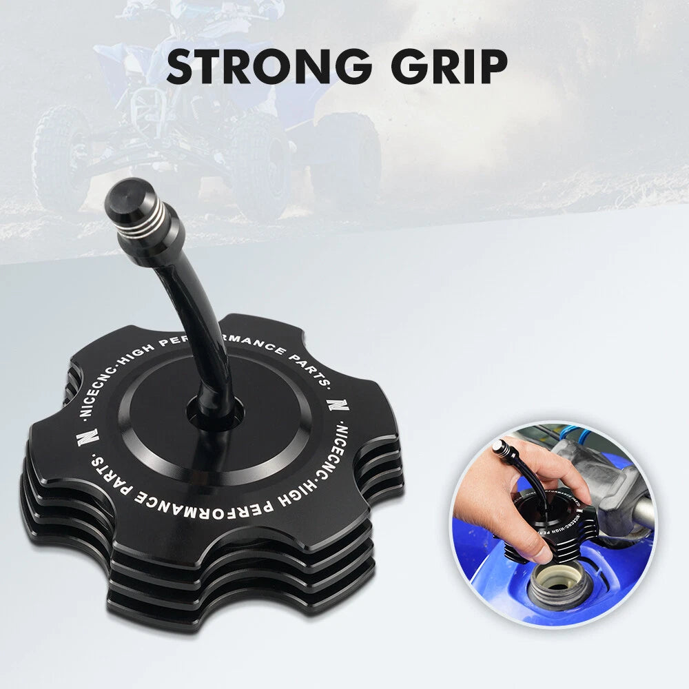 Aluminum Fuel Gas Cap Tank Vent Valve Cover for Yamaha YFZ450R/RSE (2009–2023)