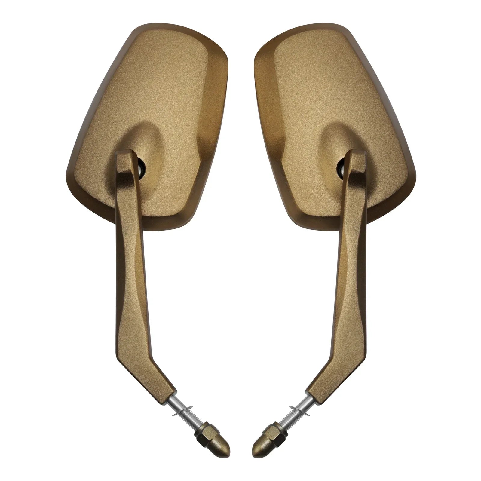 Gold Rear-View Mirrors for Harley Touring Electra Road King Glide (1982-2024)