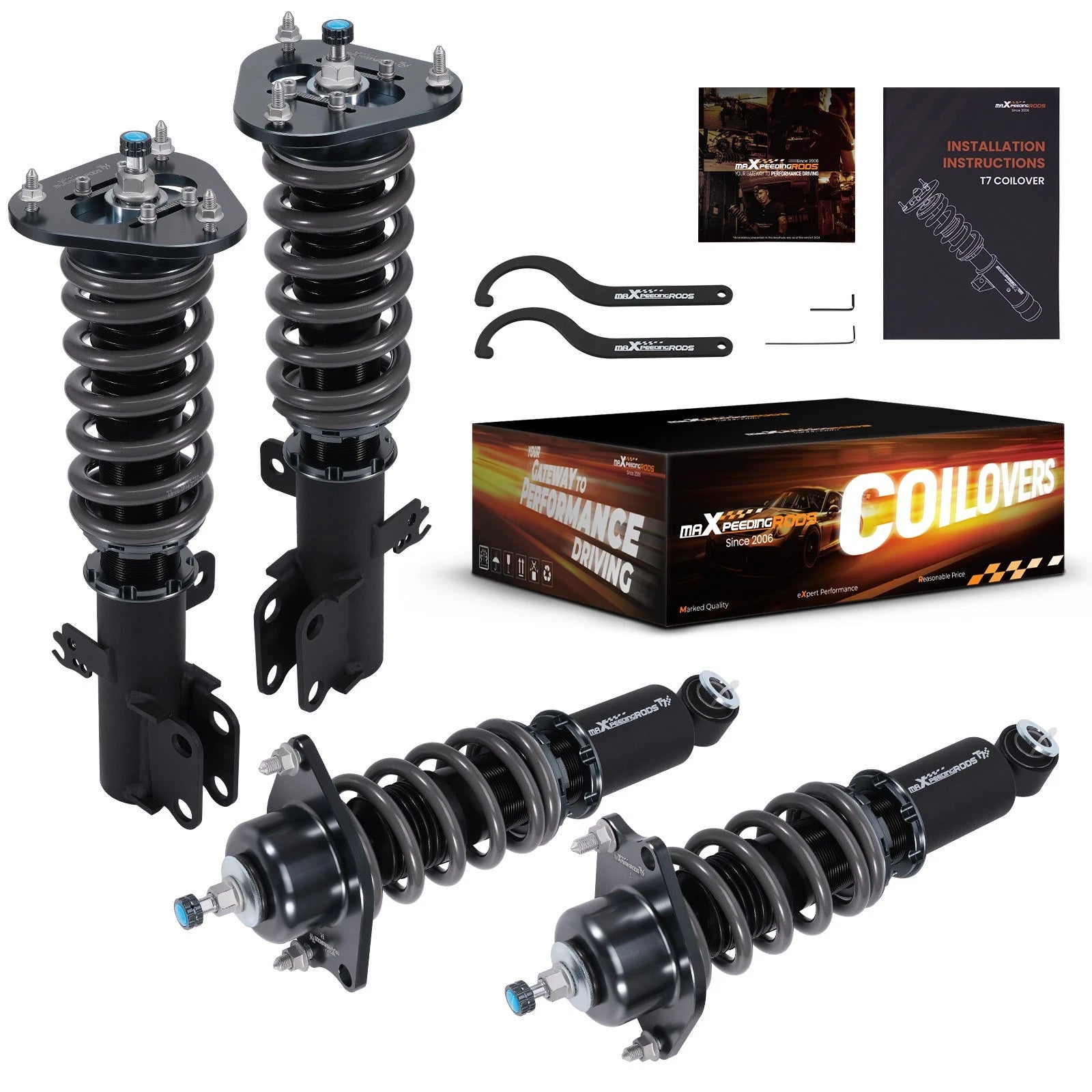 Coilovers Suspension Springs Kit for Toyota Corolla (2009–2019)