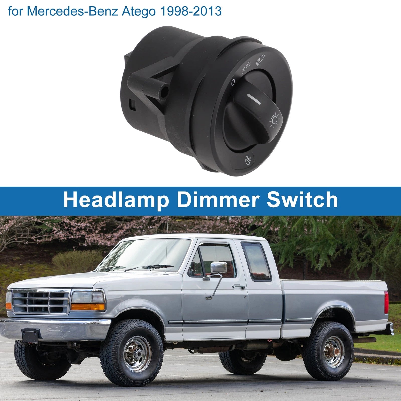 Headlight Switch for Mercedes-Benz Atego (1998–2013) No.A0015451704