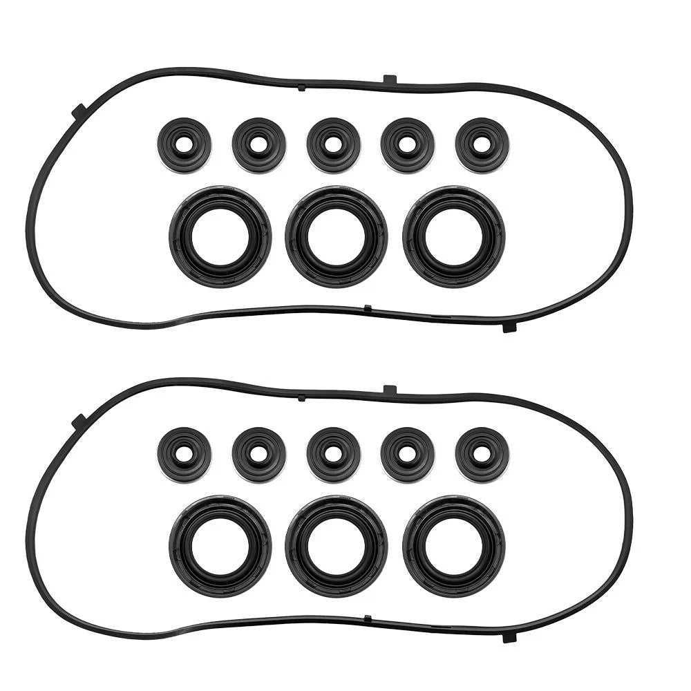 Set of 2 Valve Cover Gaskets for Honda Acura V6 3.0 3.5