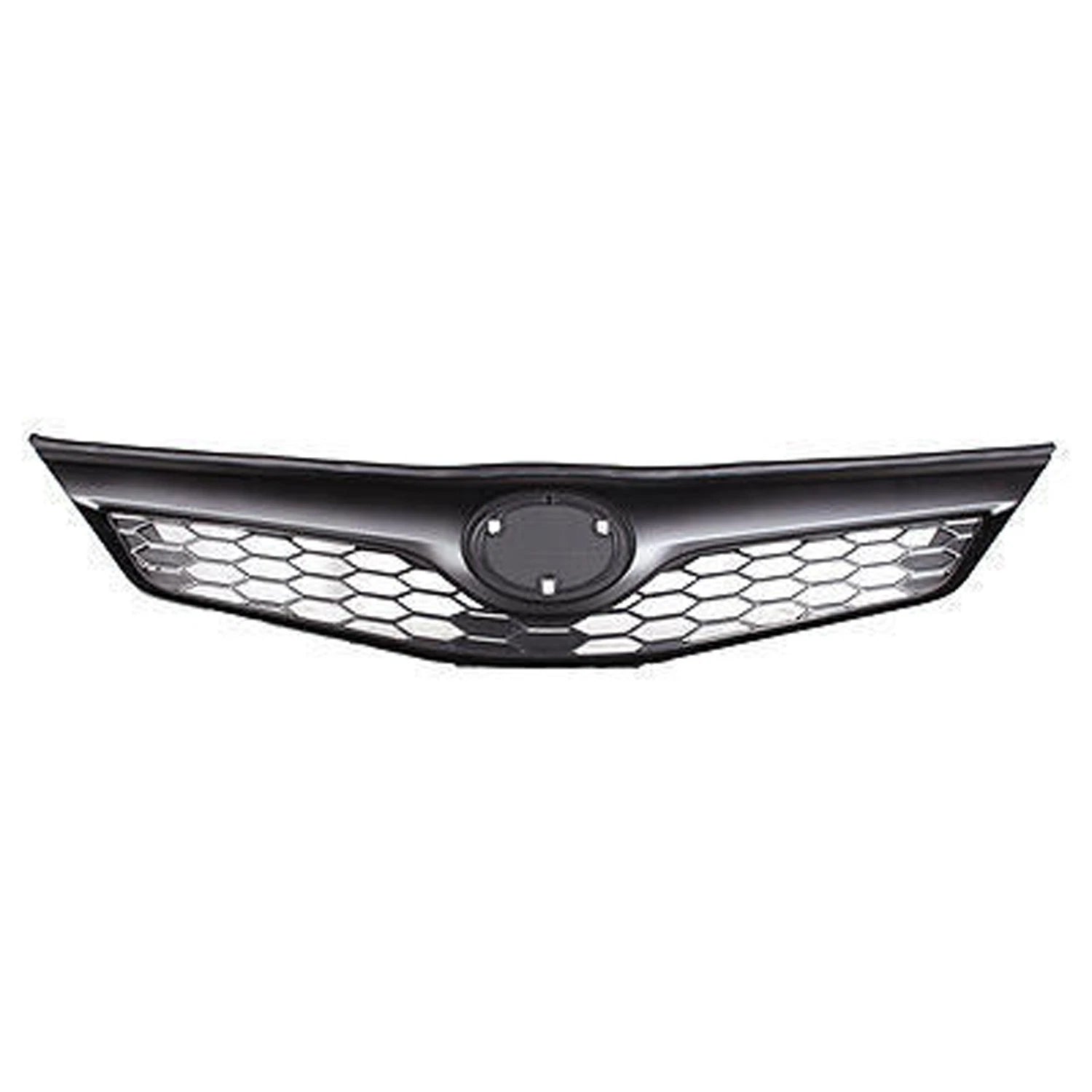 Replacement Black Ready to Paint Plastic Front Grille