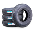 Set of 4 ROCKMAN ST235/80R16 10-Ply Trailer Tires 124M Steel Belted
