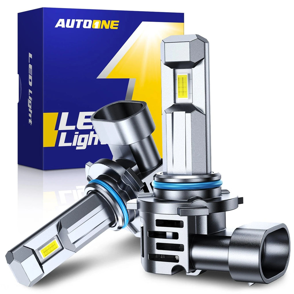 2X 9006 HB4 LED Headlight Bulbs Kit for High/Low Beam (6500K, 20000LM)