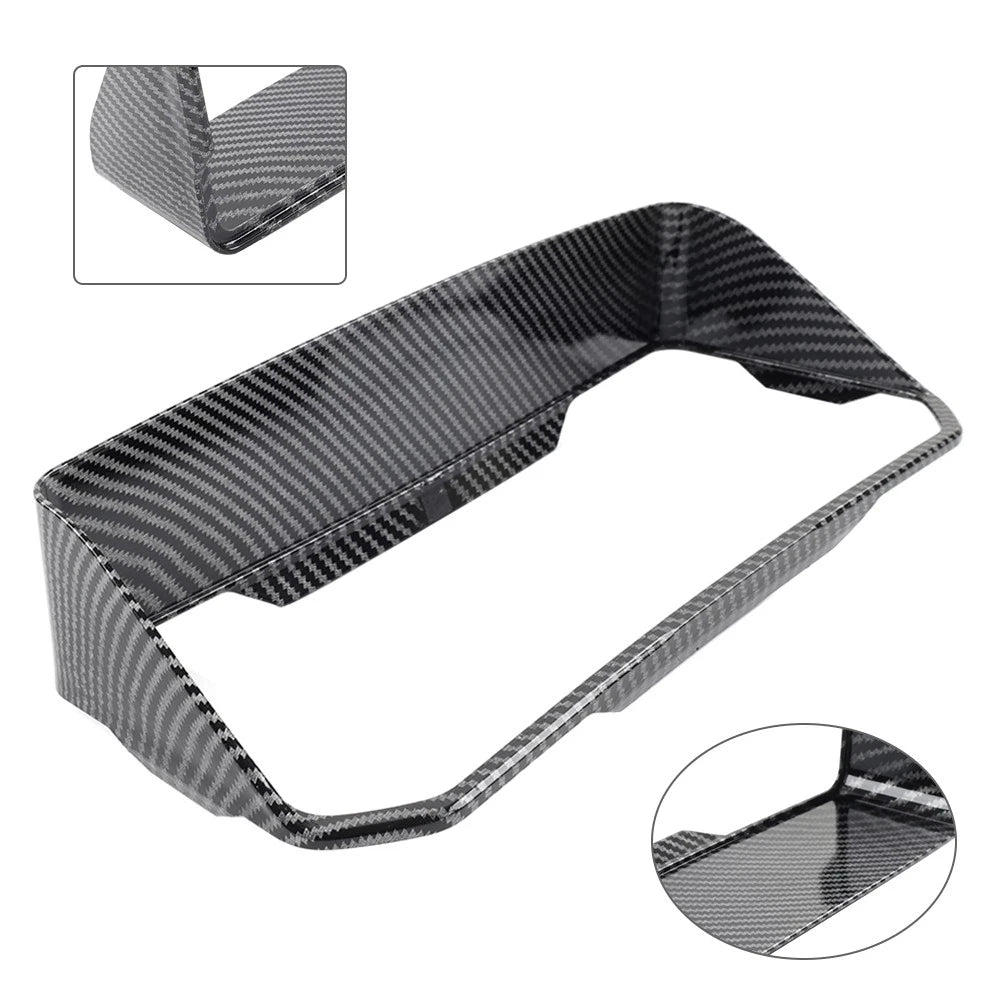 Instrument Hat Sun Visor Meter Frame Cover Carbon Fiber for BMW K1600B R1250RT (2017–2023)