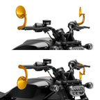 Gold Rear View Mirrors for Harley Sportster S RH1250 RH1250S (2021–2025)