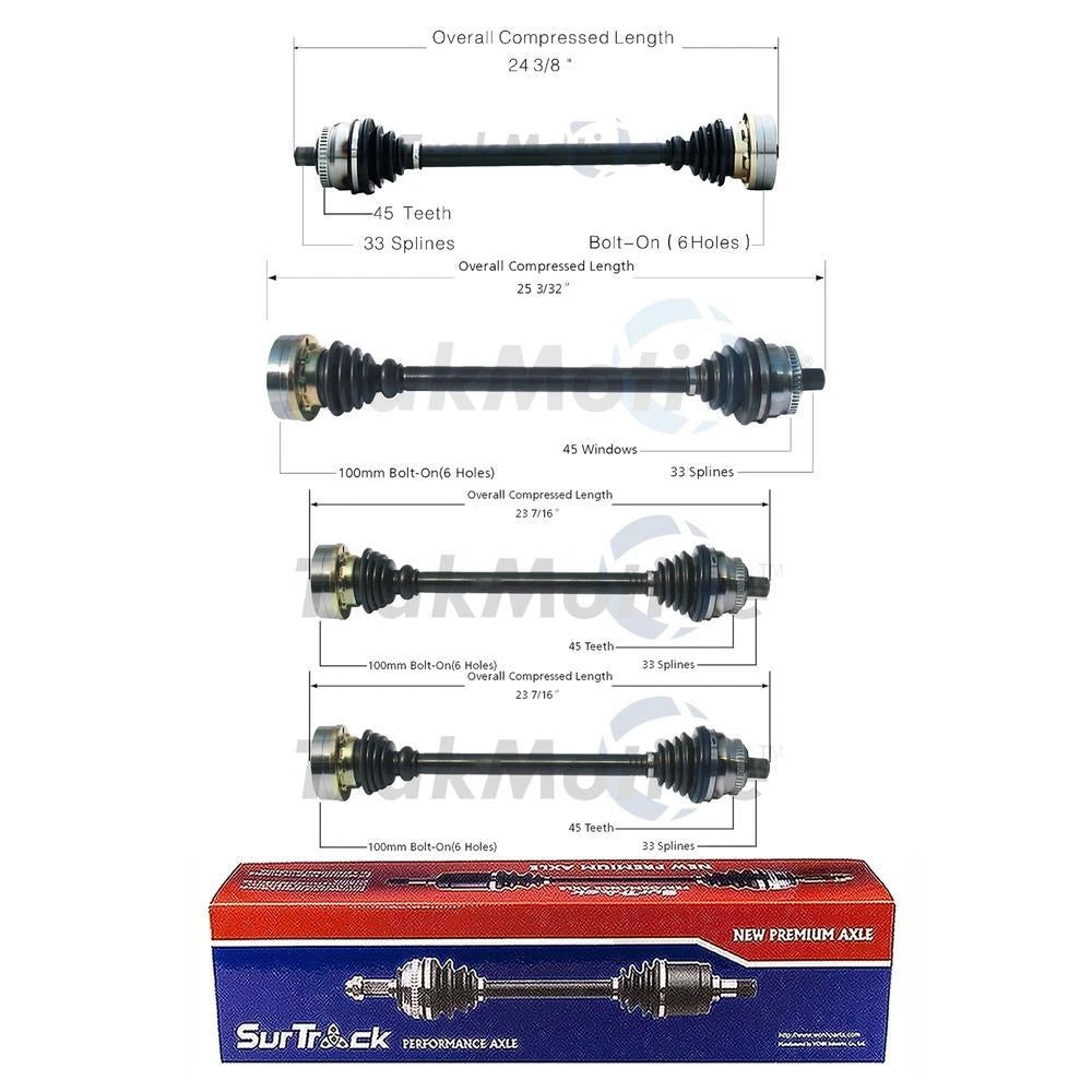 CV Axle Shaft Kit for