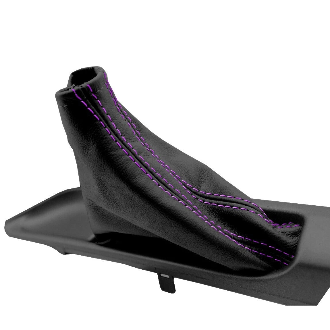 E Brake Boot for Lexus GX470 (2003–2009) Purple Stitch Leather Synthetic
