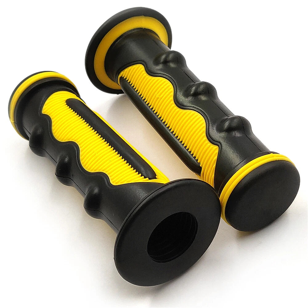 22mm 7/8" Rubber Handlebar Grips for Harley Motorcycle
