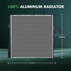 Aluminum Radiator for BMW X5 (2000–2006)