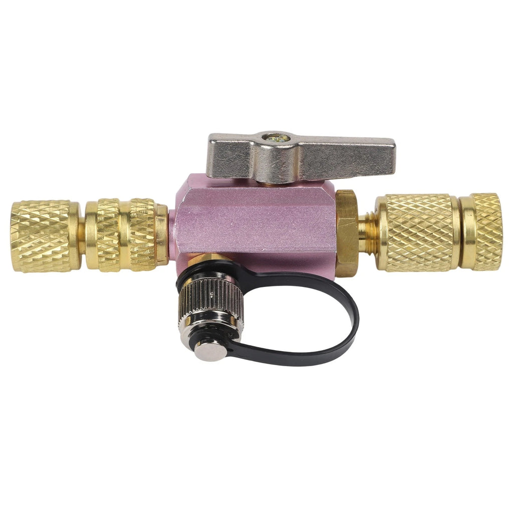 Vacuum Rated Valve Core Tool for R410A 516 Female Flare & 14 Male Flare