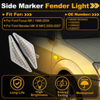 Set of 2 Side Marker Fender Lights for Ford Focus MK I (1998–2004) 98AB13K354AA