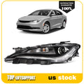 Left Halogen Headlight for Chrysler 200 (2015–2017)