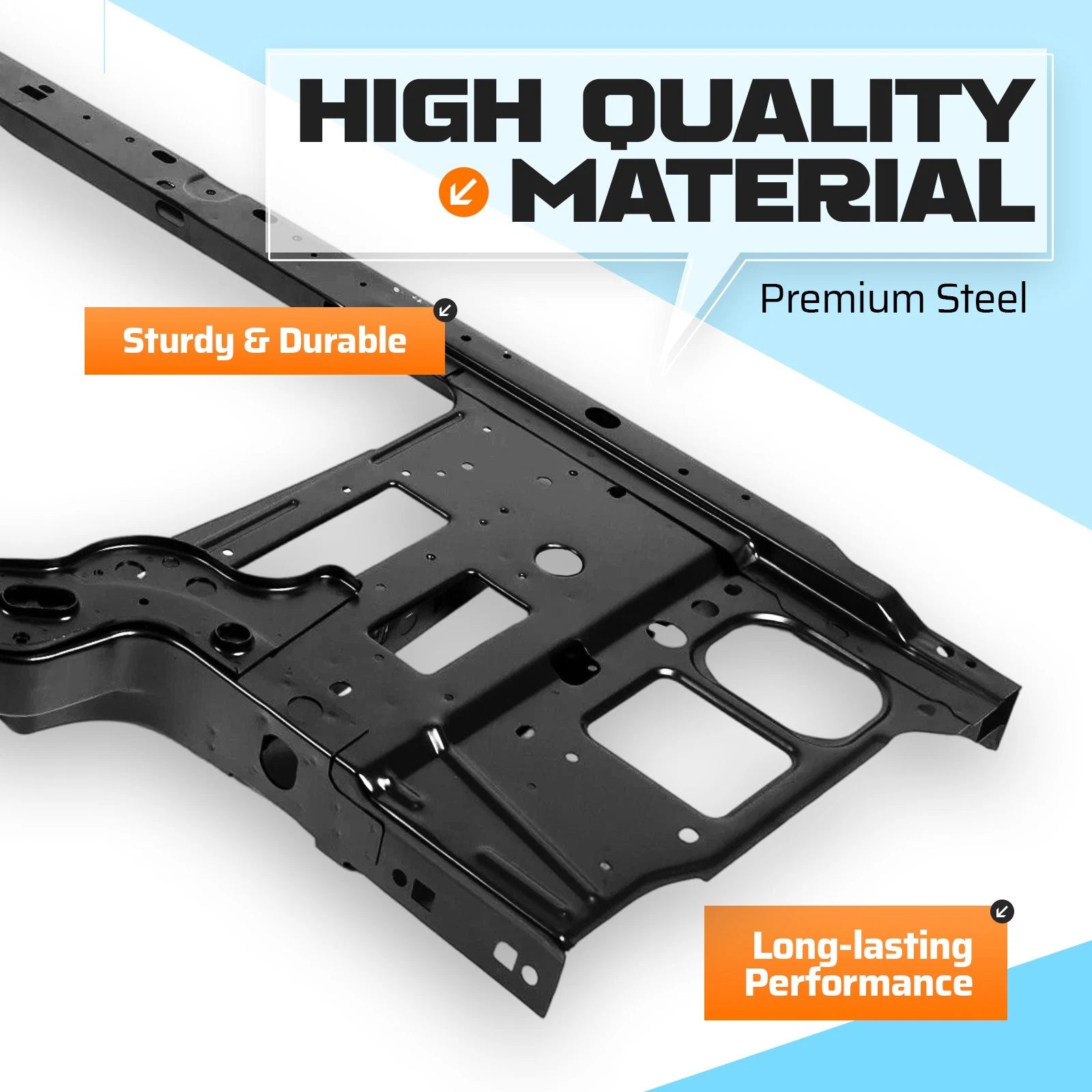 Radiator Support for Ford F-150/F-250/F-350 (1992–1997) Assembly Gas Engine