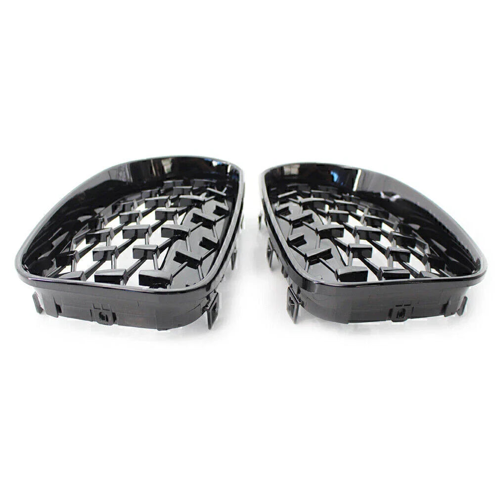 Gloss Black Front Grille for BMW E81 E82 E87 E88 1 Series (2008-2011)