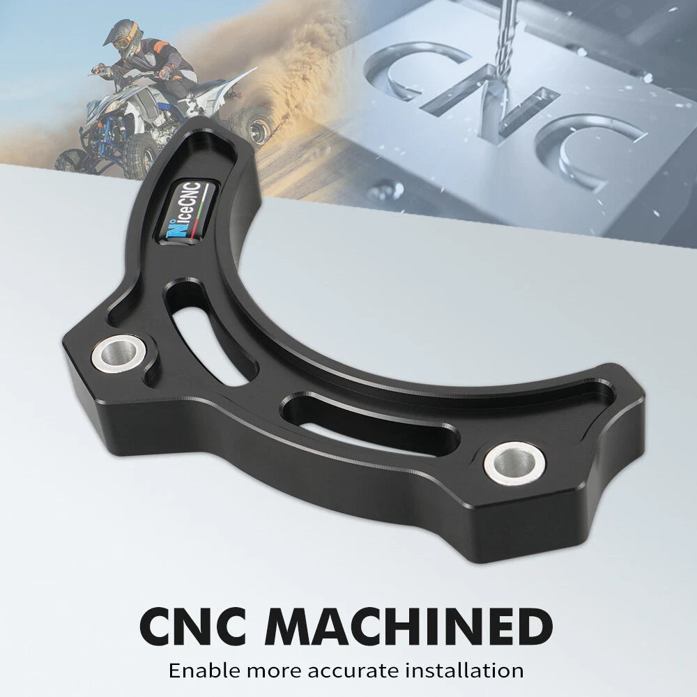 Nylon Case Saver Chain Guide for Yamaha YFZ450R (2009–2024) Black
