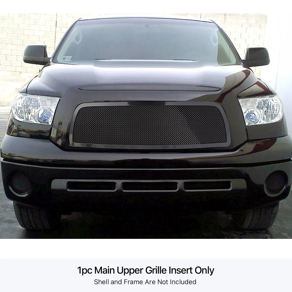 Black Stainless Mesh Grille Insert for Toyota Tundra (2007-2009)