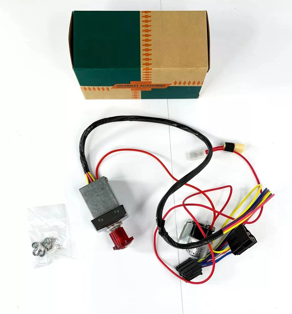 4 Way Hazard Switch Flasher for GM Accessory 1959-1960 Chevy Full Size