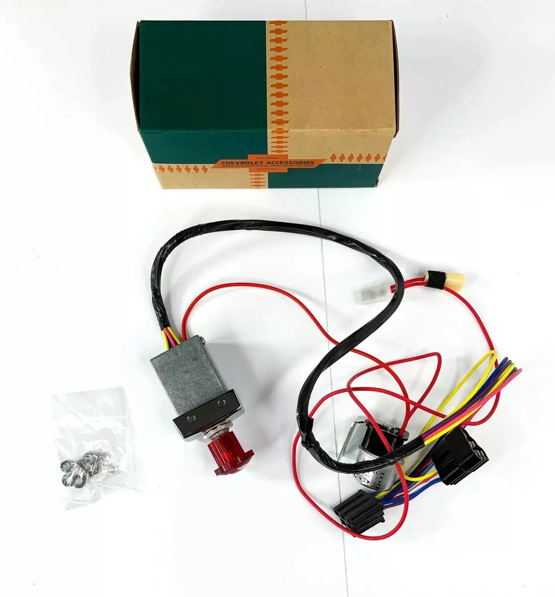 4 Way Hazard Switch Flasher for GM Accessory 1959-1960 Chevy Full Size