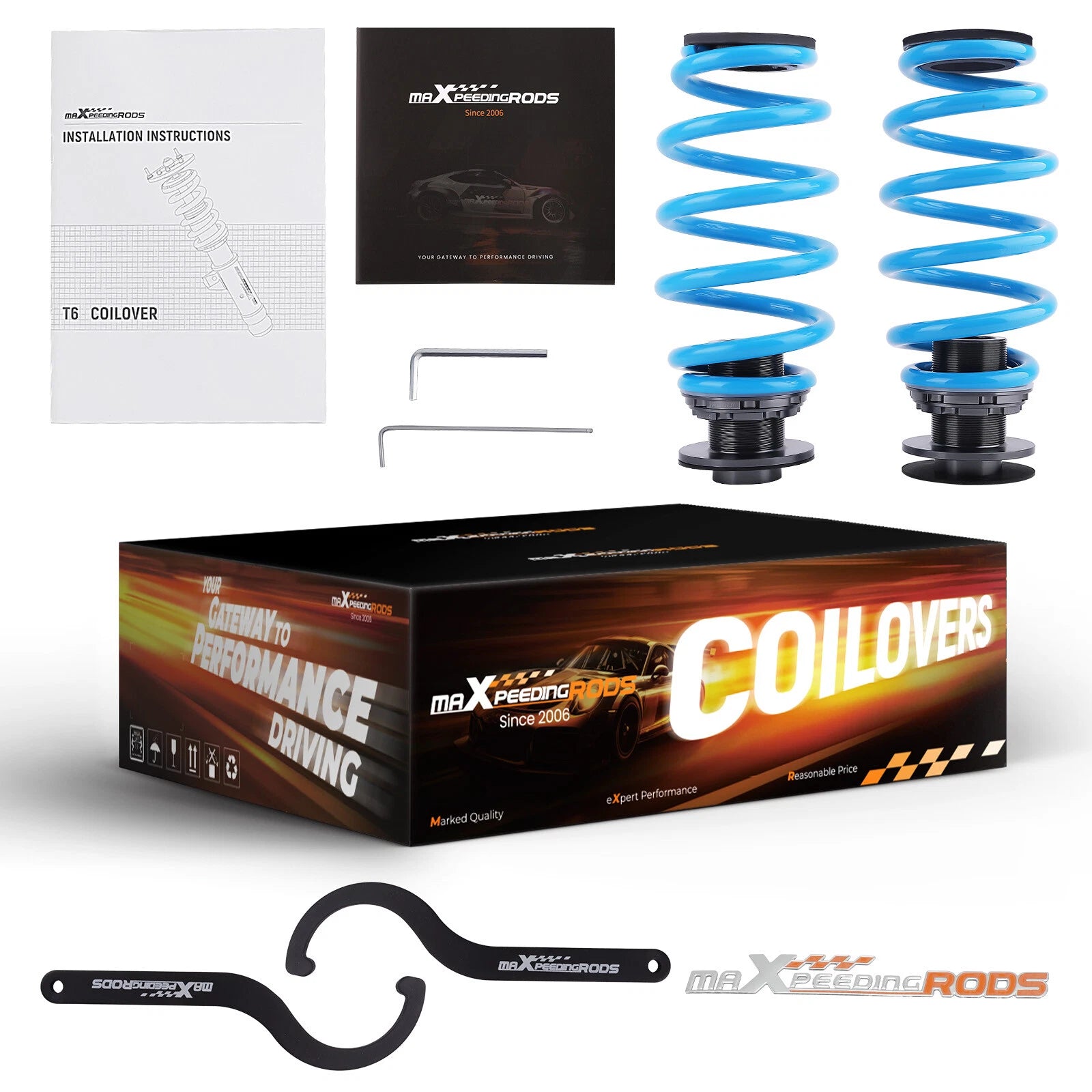 Adjustable Racing Coilovers Suspension Kit for Audi Q5 (2009-2017)