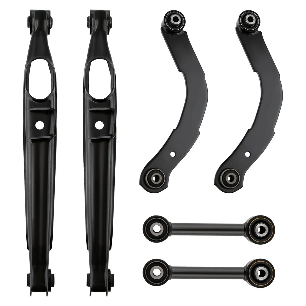 Set of 6 Rear Upper Lower Control Arms for Jeep Compass Patriot (2007–2017)