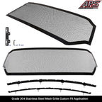 Stainless Black Mesh Grille Insert for Ram 1500 Laramie (2019-2024)