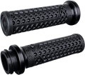 ODI Vans Signature 1" Black/Matte Black Grips for Harley Touring (2018–2023)