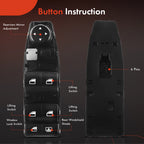 Power Window Switch for BMW 320i, 328i, 330i, 335i, M3 (2012-2017)