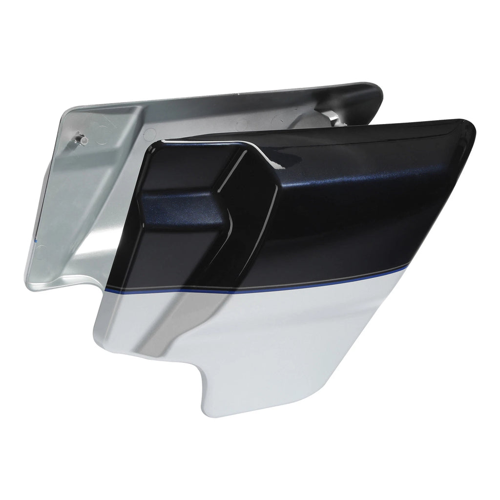 Side Cover for Harley Electra Glide (2009–2024) Midnight Blue/Barracuda Silver
