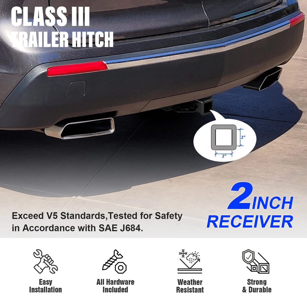 2 Inch Trailer Towing Hitch for Acura MDX (2007-2013)