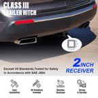 2 Inch Trailer Towing Hitch for Acura MDX (2007-2013)