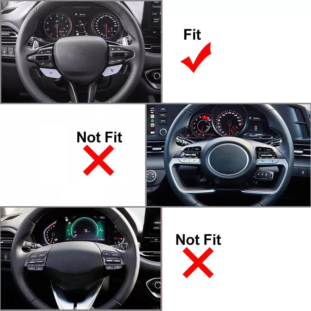 Steering Wheel Shifter Paddle for Hyundai I30N Veloster N KONA N Elantra N (2017–2023)