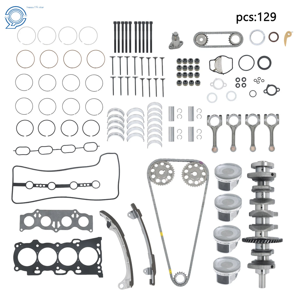 Engine Rebuild Overhaul Kit for Toyota Camry (2AZ-FE, 2002–2006)